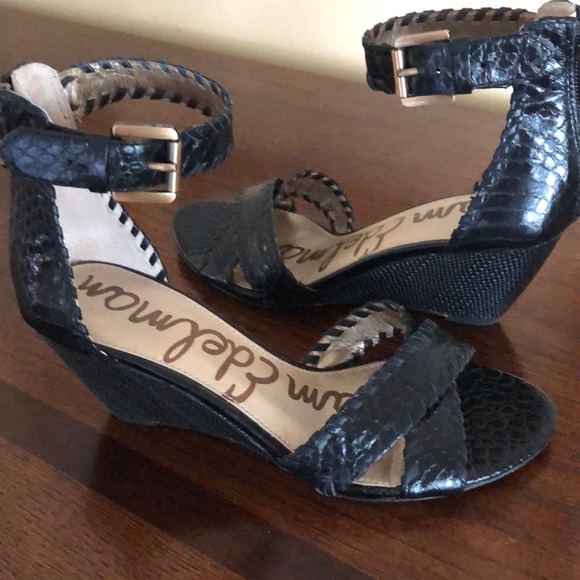 Sam Edelman Shoes - Sam Edelman Silvia ankle strap wedge